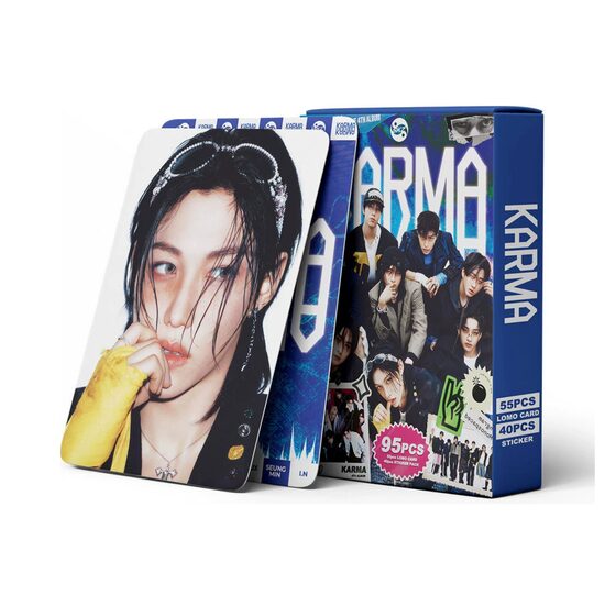 LOMO CARDS + STICKERS | Stray Kids [KARMA]